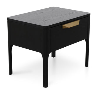 Nina Side Table Black Brass