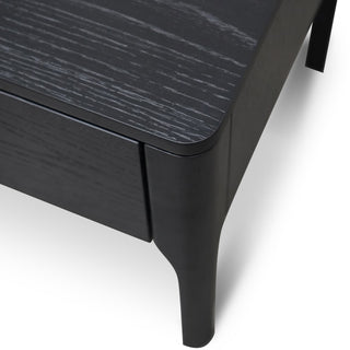 Nina Side Table Black Brass
