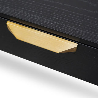 Nina Side Table Black Brass