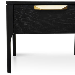 Nina Side Table Black Brass