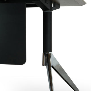 Luca Desk Black Natural