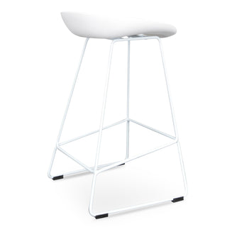 Ava Bar Stool White