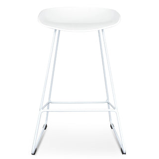 Ava Bar Stool White