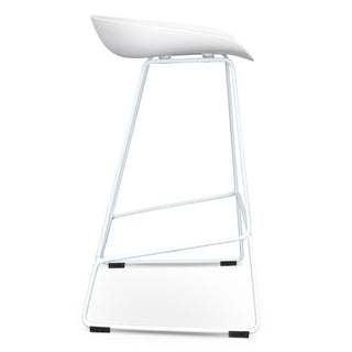 Ava Bar Stool White