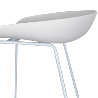Ava Bar Stool White