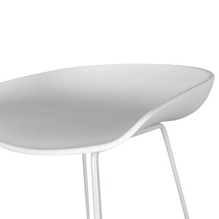 Ava Bar Stool White