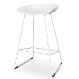 Ava Bar Stool White
