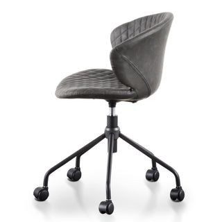 Devonport Office Chair Black Charcoal