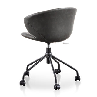 Devonport Office Chair Black Charcoal