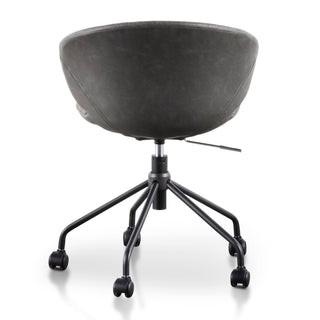 Devonport Office Chair Black Charcoal