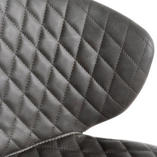 Devonport Office Chair Black Charcoal