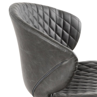 Aria Office Chair White Charcoal