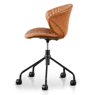 Byron Office Chair Black Tan