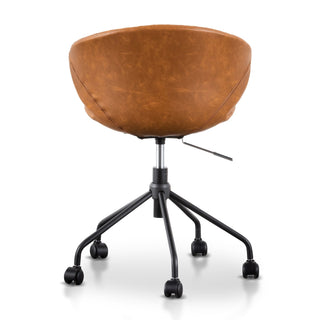 Byron Office Chair Black Tan