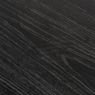 Noosa Dining Table Black Tan Red