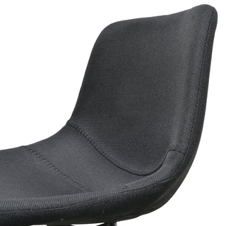 Mia Bar Stool Black Tan Red