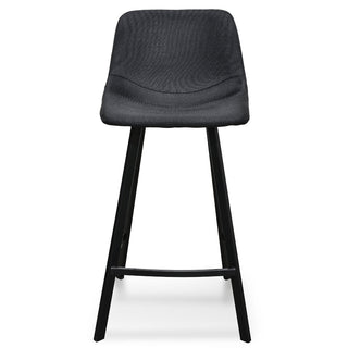 Mia Bar Stool Black Tan Red