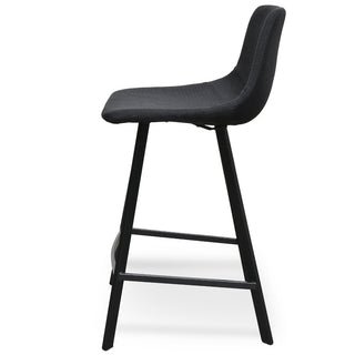 Mia Bar Stool Black Tan Red