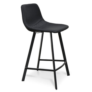 Mia Bar Stool Black Tan Red