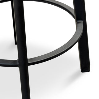 Carlton Bar Stool Black Natural
