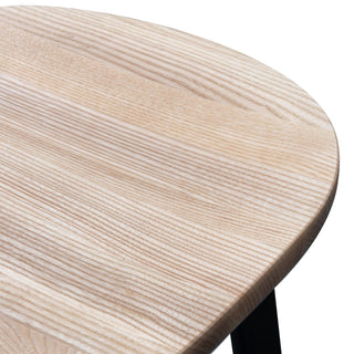 Mason Bar Stool Black Natural Red