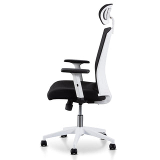 Coogee Office Chair Black White