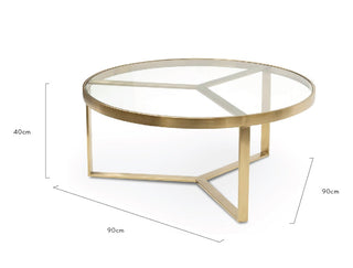 Ayla Coffee Table Gold