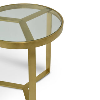 Hornsby Side Table Gold