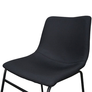 Mila Dining Chair Black Red