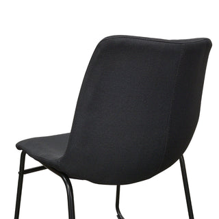 Mila Dining Chair Black Red