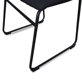 Mila Dining Chair Black Red