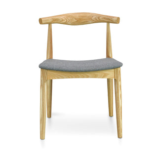Aria Dining Chair Grey Natural