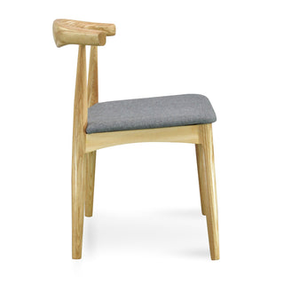 Aria Dining Chair Grey Natural