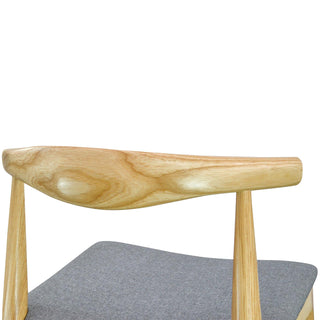Aria Dining Chair Grey Natural