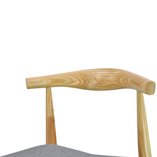 Aria Dining Chair Grey Natural