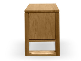 Preston Side Table Natural Oak Red