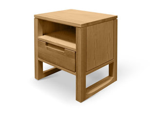 Preston Side Table Natural Oak Red