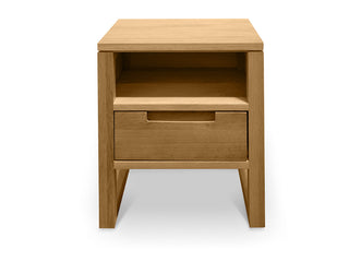 Preston Side Table Natural Oak Red