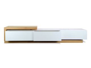 Lara White Natural Oak