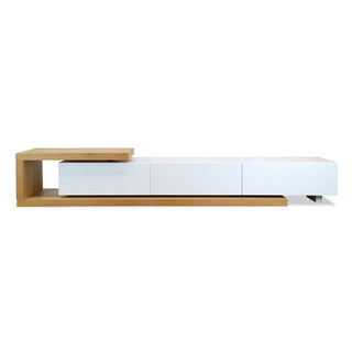 Lara White Natural Oak