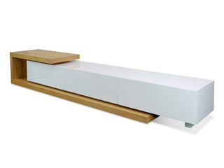 Lara White Natural Oak