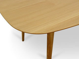 Nate Dining Table Natural Red