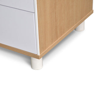 Paige Desk White Natural