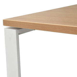 Paige Desk White Natural