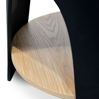Redfern Side Table Black Natural