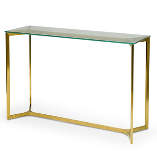 Poppy Console Table Gold