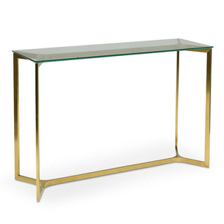Poppy Console Table Gold