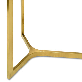 Poppy Console Table Gold