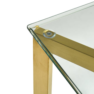 Poppy Console Table Gold
