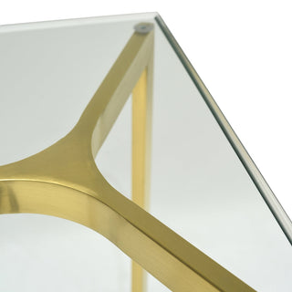 Poppy Console Table Gold